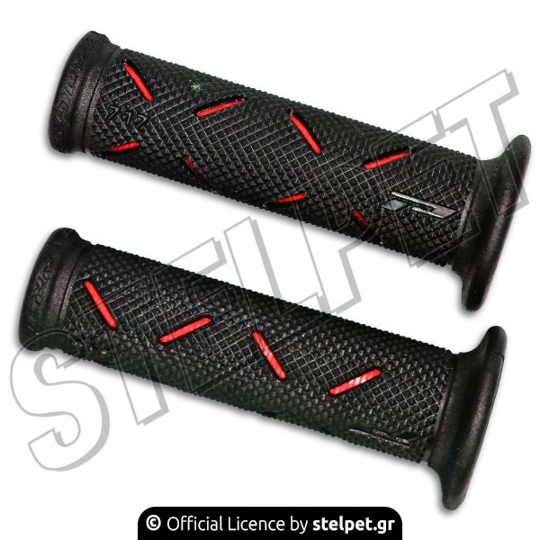 Χειρολαβές τιμονιού ProGrip 717 ανοιχτές δίχρωμες κόκκινες